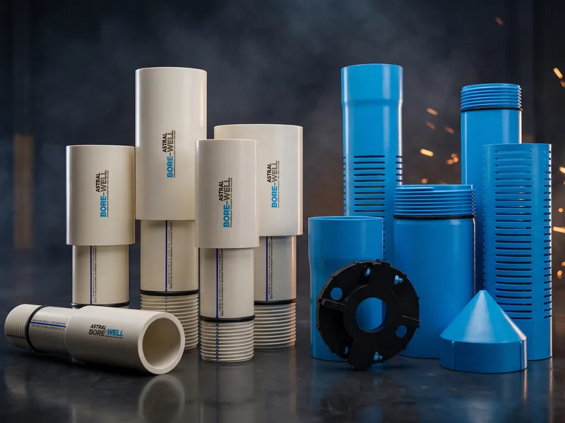 Astral Bore-Well casing pipes and fittings